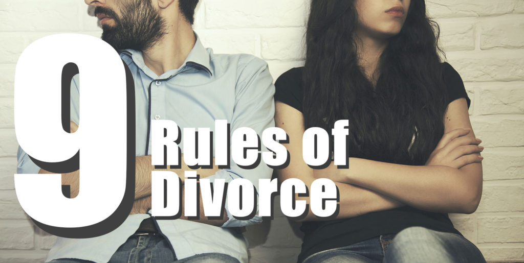 9 Rules of Los Angeles Divorce