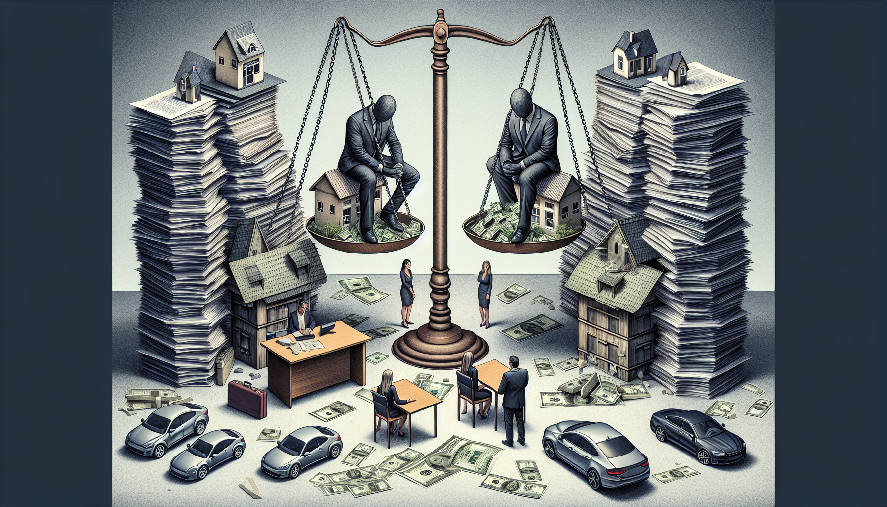 Illustration of legal implications and documents