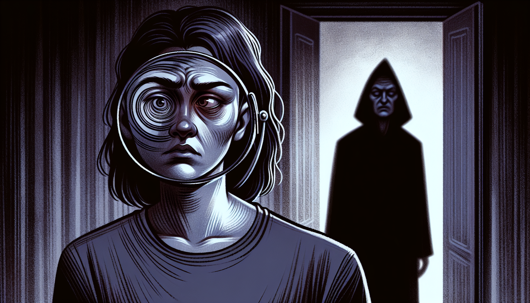 Illustration of a person feeling confused and doubtful