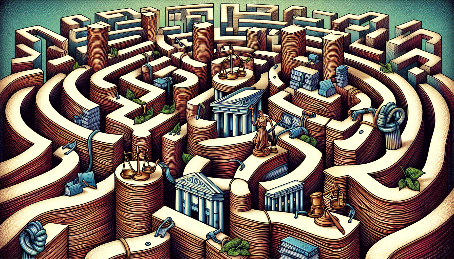 Complexity of legal proceedings in divorce