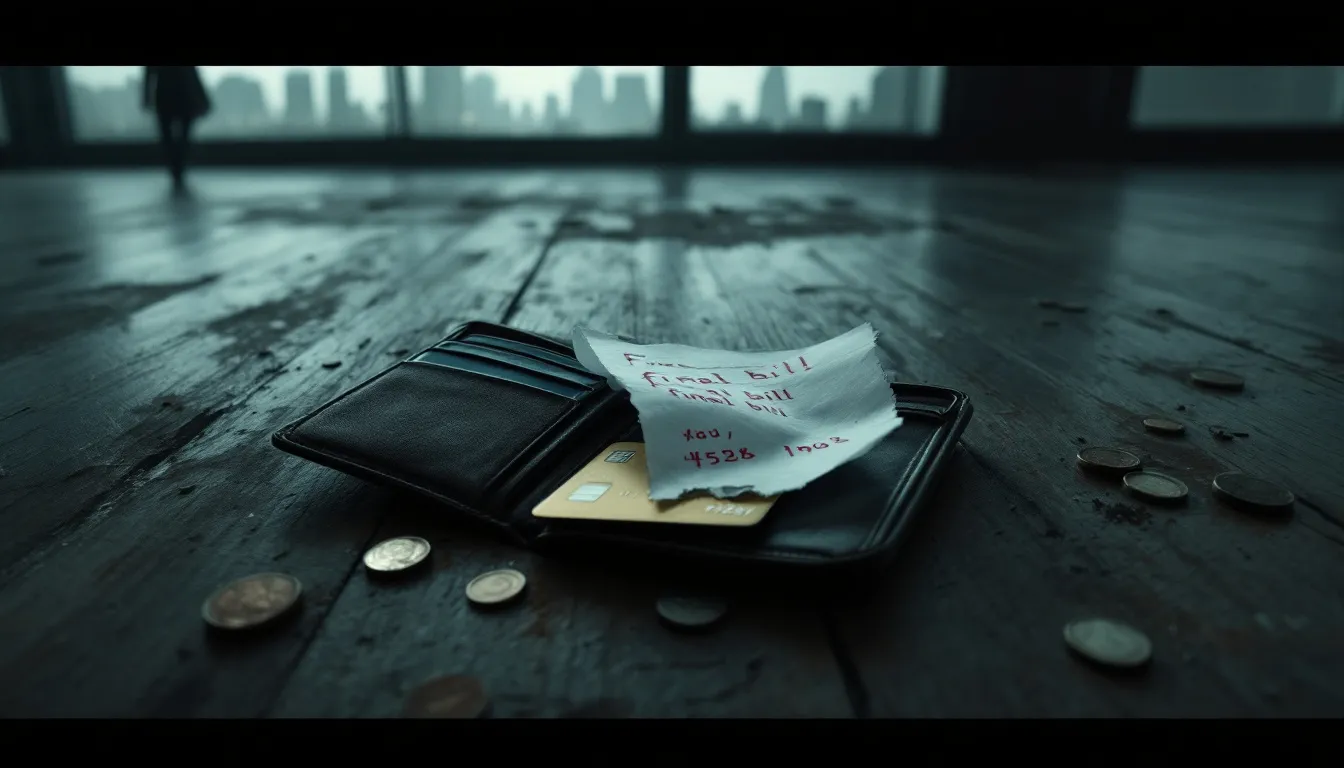 A visual representation of the financial implications related to the date of separation.