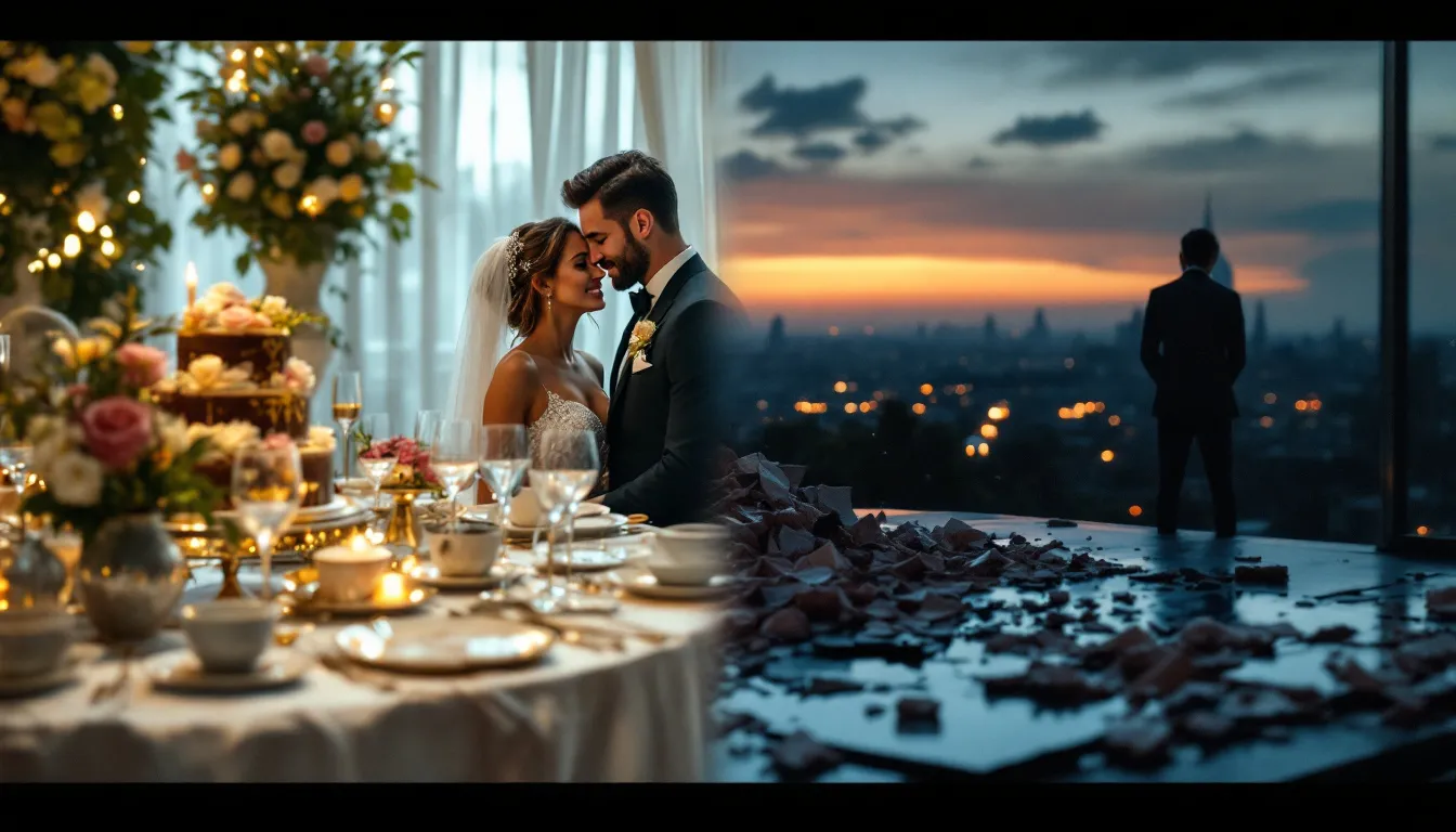 A case study graphic illustrating high-net-worth marriages in divorce cases.