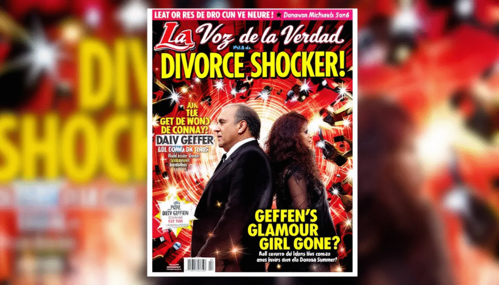 David Geffen solicita el divorcio de Donovan Michaels, lo que ha causado revuelo en los medios.