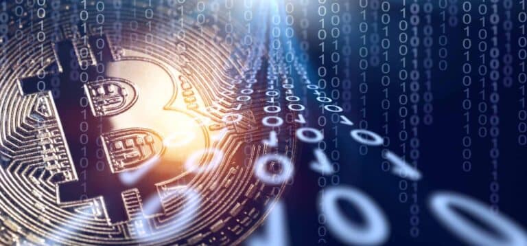 cryptocurrency bitcoin graphic