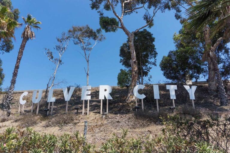 Culver City sign entrance